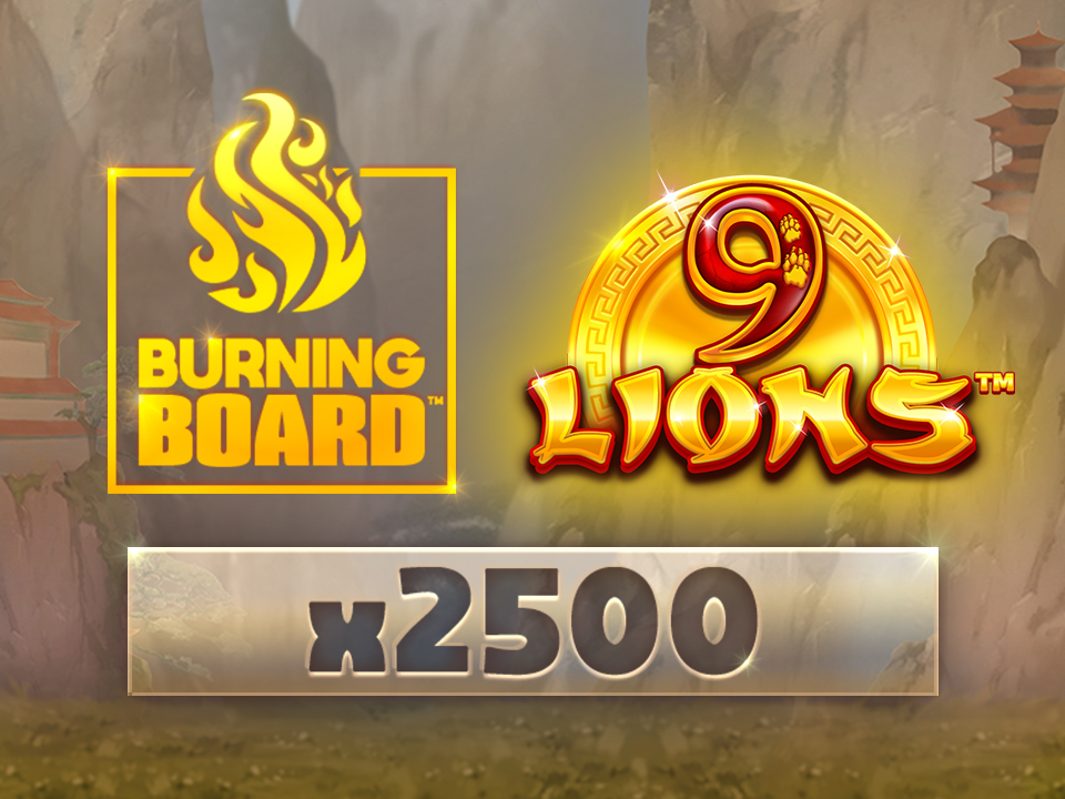 9 Lions™ Burning Board™