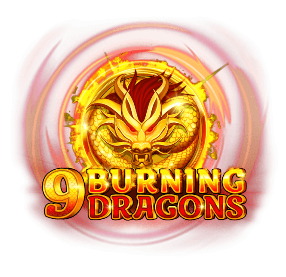 9 burning dragons