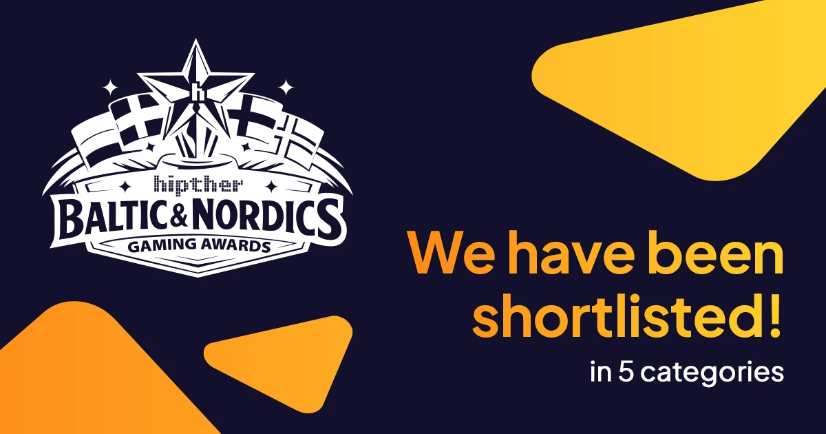 Baltic&NordicGamingAwards 2026 nominee 1200x630