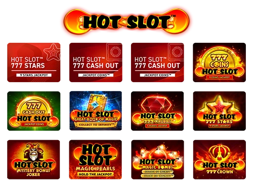 Top-performing Hot Slot™ series