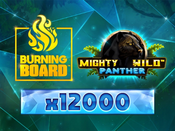 Mighty Wild™: Panther Diamond Burning Board™