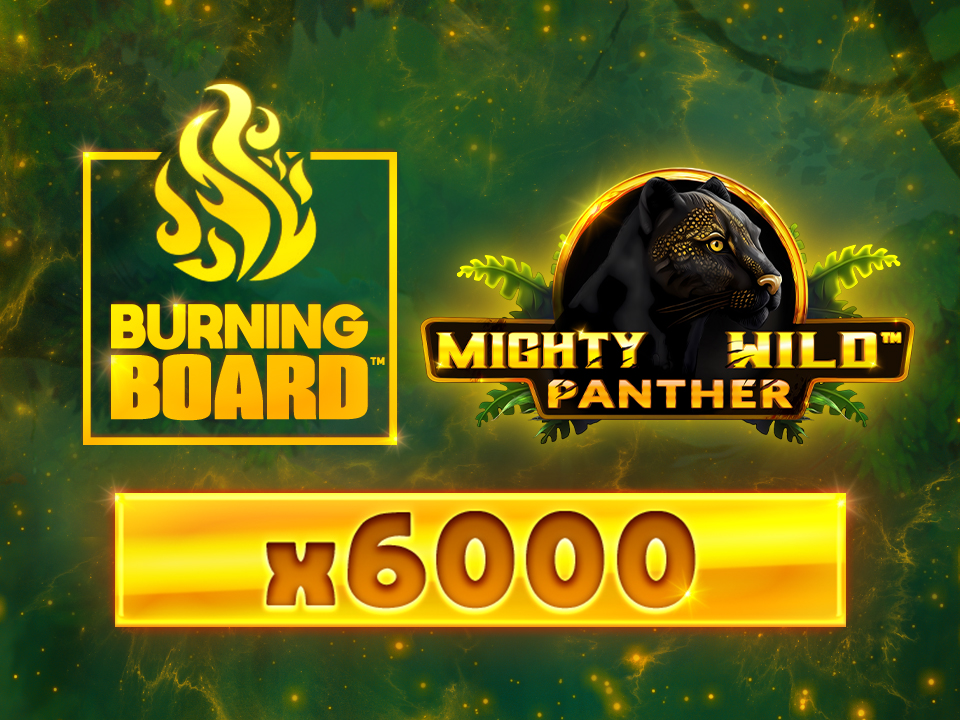 Mighty Wild™: Panther Gold Burning Board™