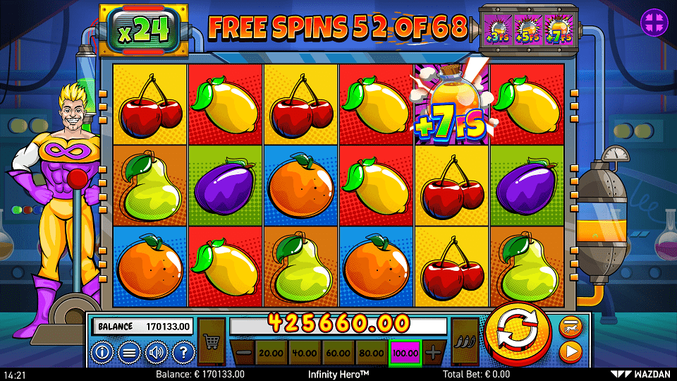Free Spins with Infinite Multiplier