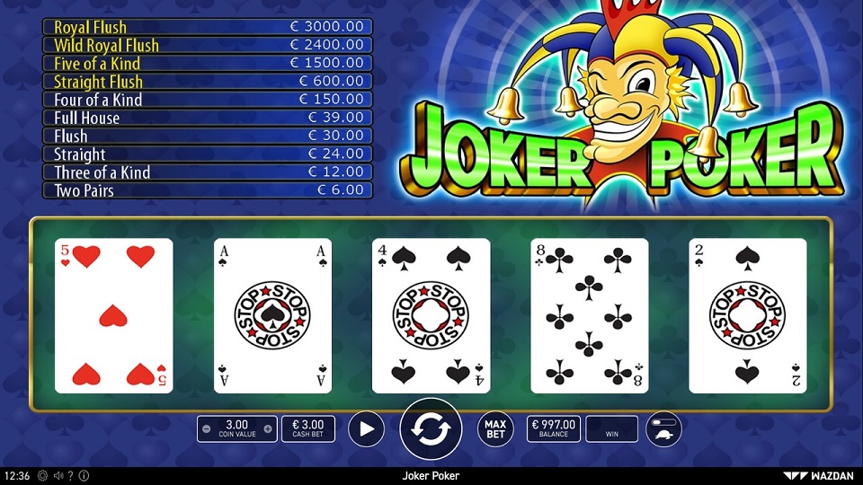 Joker покер онлайн игровые автоматы капитан джек