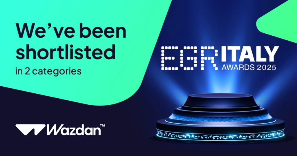 press release wazdan egr italy awards 2025 shortlisted 1200x630