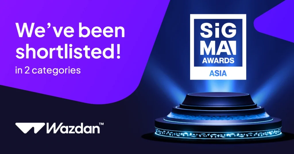 press release wazdan sigma asia awards 2025 shortlisted 1200x630