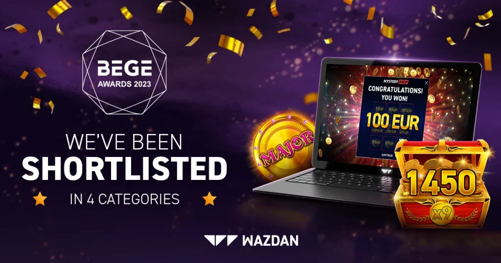 wazdan bege awards 2023 press release