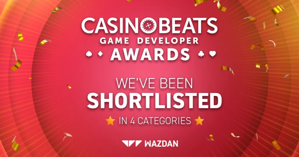 wazdan casino beats awards 2023 shortlisted press release 1200x630