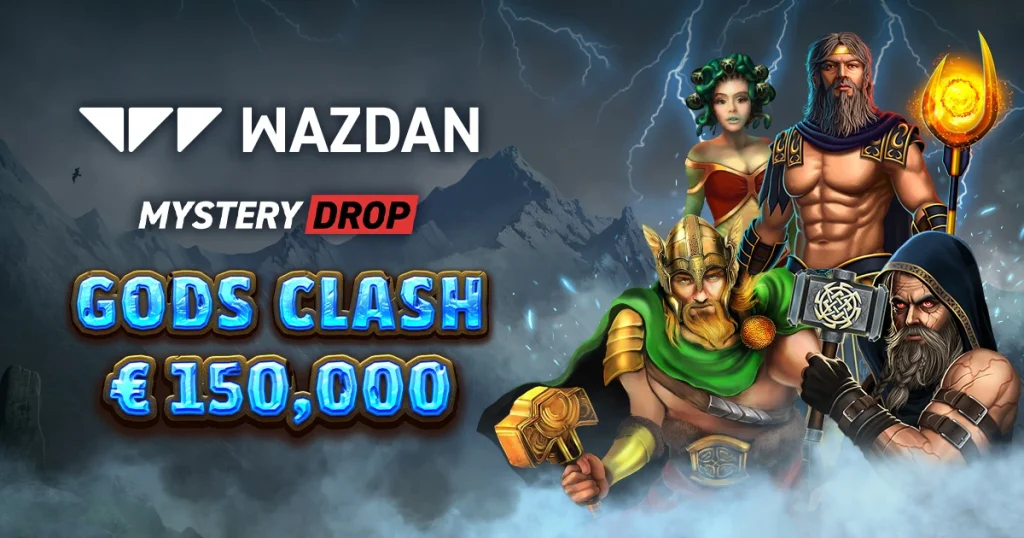 wazdan gods clash network promotion press release 1200x630