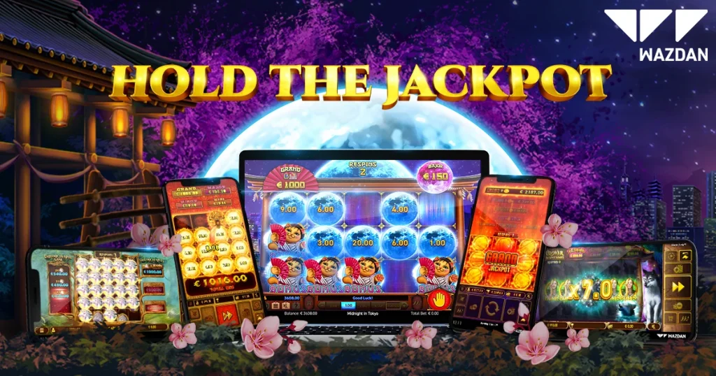 wazdan hold the jackpot series graphic 1200x630