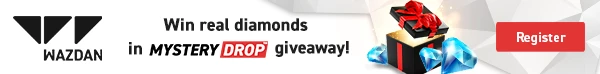 Win real diamonds with Wazdan