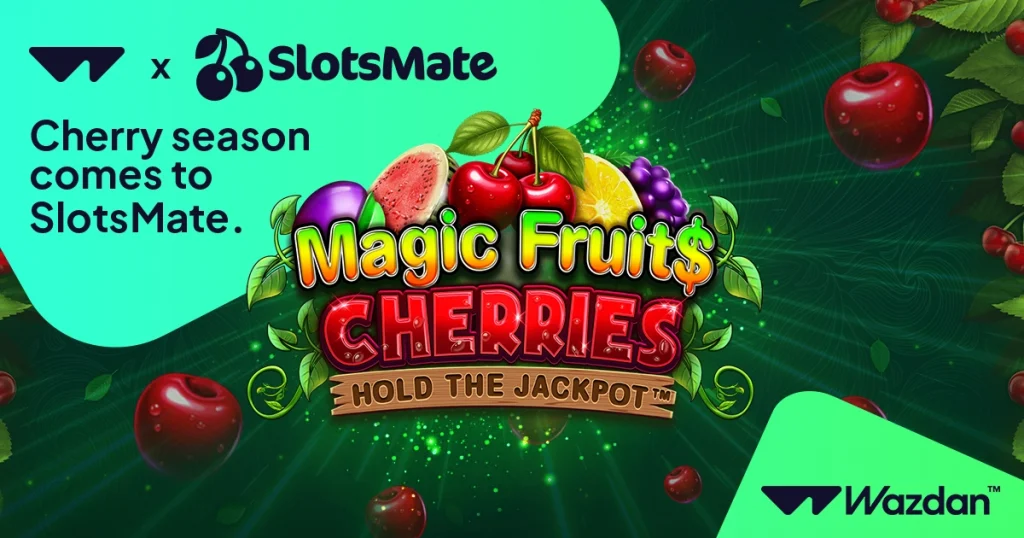 wazdan magicfruit$cherries press release 1200x630