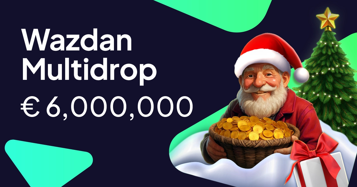 wazdan multidrop network promotion xmas press release 1200x630