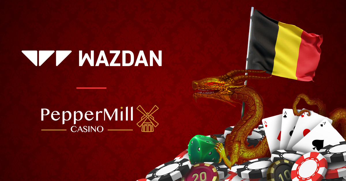 Wazdan expands Belgian presence as PepperMill casino launches 9