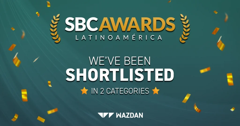 Wazdan garners prestigious nominations at the SBC Latinoamerica Awards 2023